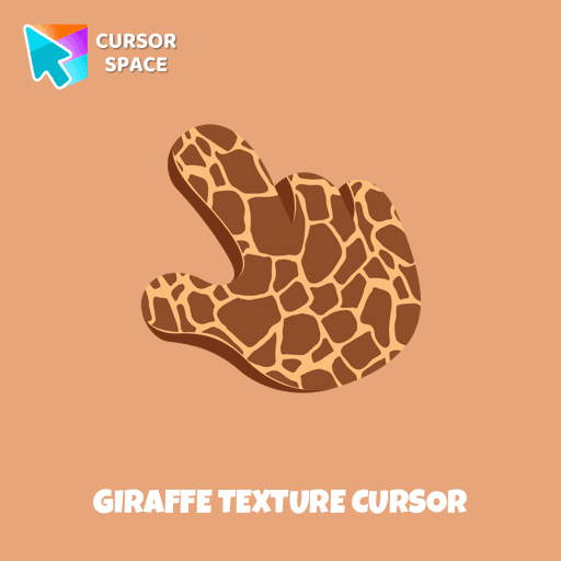 Giraffe Texture cursor pointer cursor