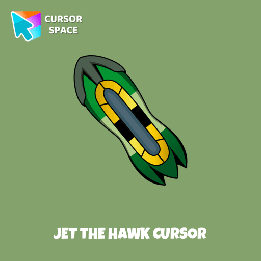Jet the Hawk cursor pointer cursor